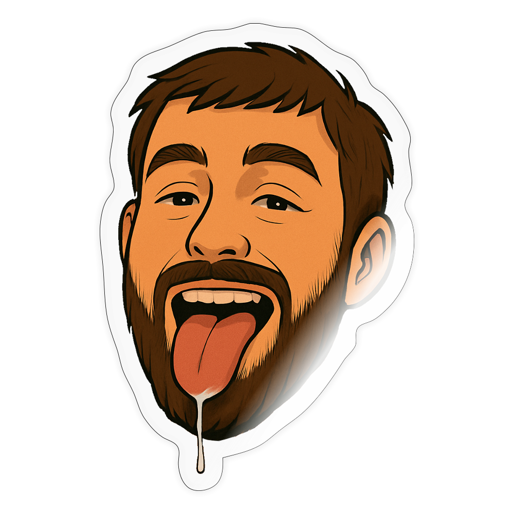 Gooner Sticker - transparent glossy