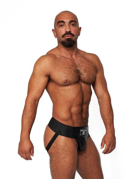 Mister B Leather Premium Jockstrap - Schwarz