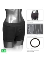 Packer Gear Schwarze Boxer Brief Harness