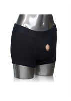 Packer Gear Schwarze Boxer Brief Harness