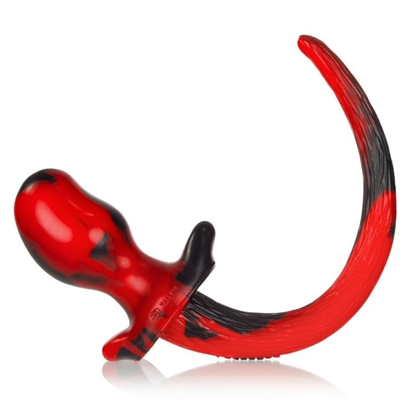 Oxballs Puppy Tail Schwarz Rot (PUG (S))