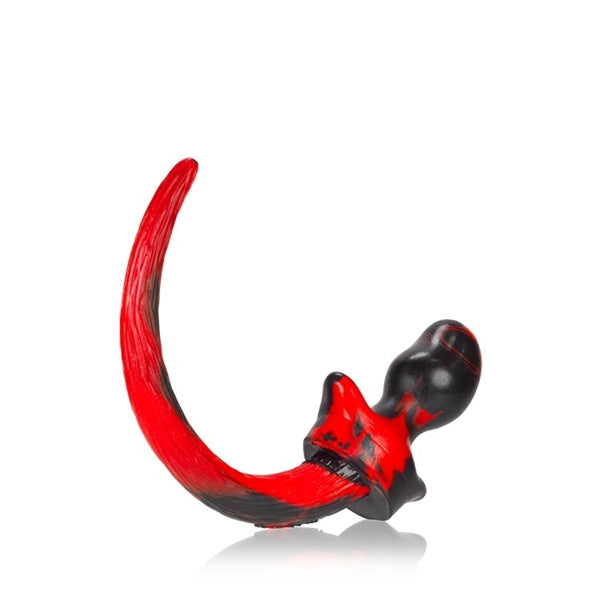 Oxballs Puppy Tail Schwarz Rot (PUG (S))