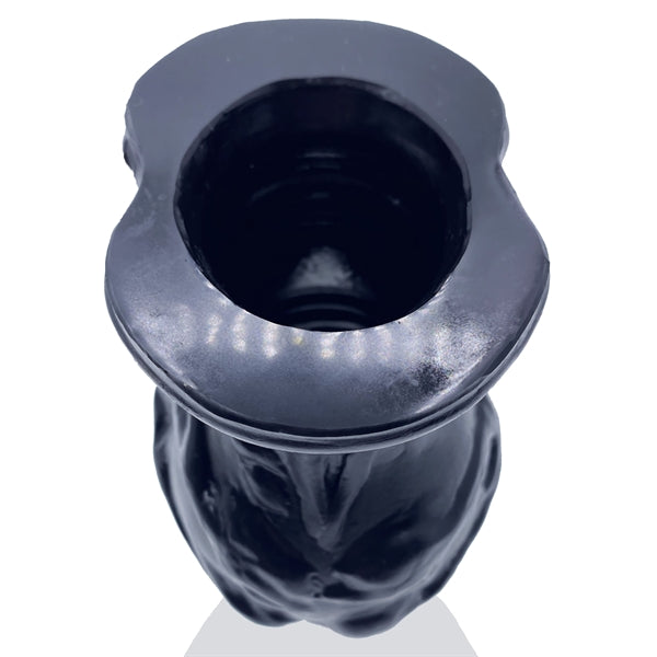 Oxballs PIGHOLE Squeal FF Veiny Hollow Plug - Black