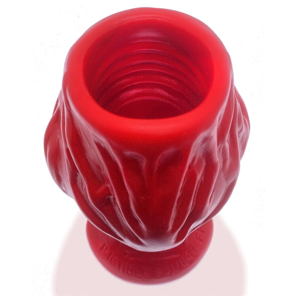 Oxballs PIGHOLE Squeal FF Aderiger Hohldildo - Rot