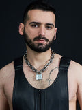 Mister B Stainless Steel Chain with lock