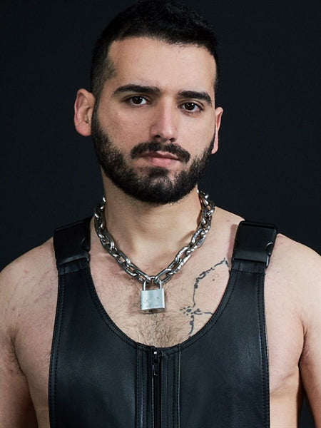 Mister B Stainless Steel Chain with lock