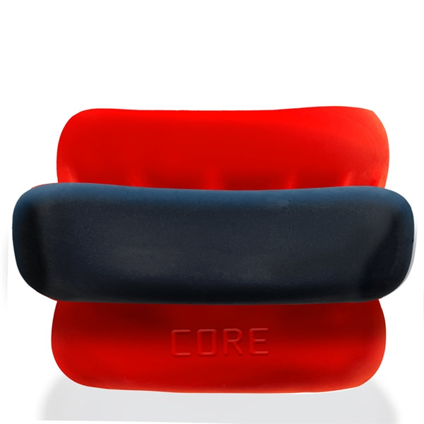 Oxballs ULTRACORE Core Hodensackspreizer mit Axis Ring - Red Ice