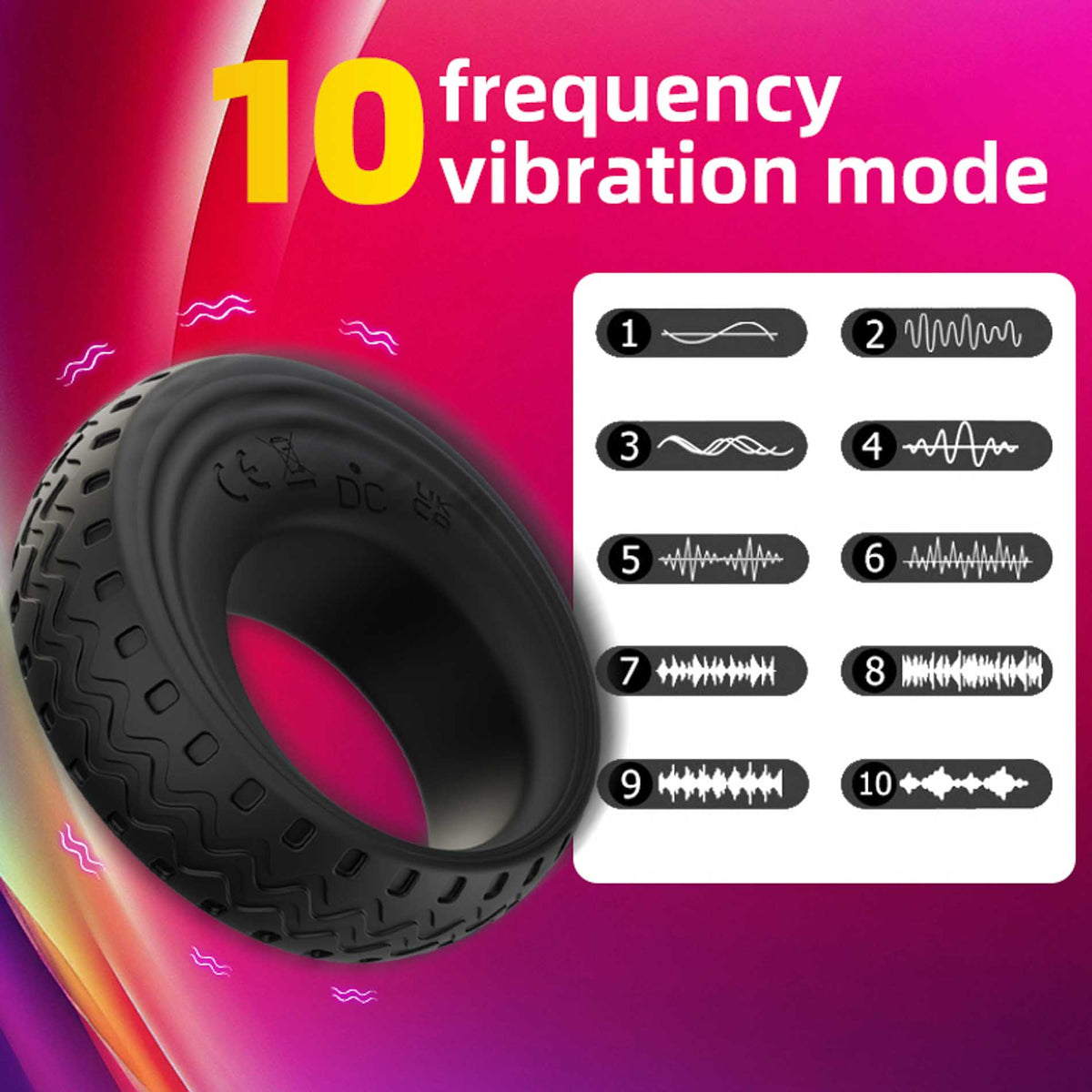 App-Controlled Vibrating Cock Ring Boys of Toys Sp. z o.o.