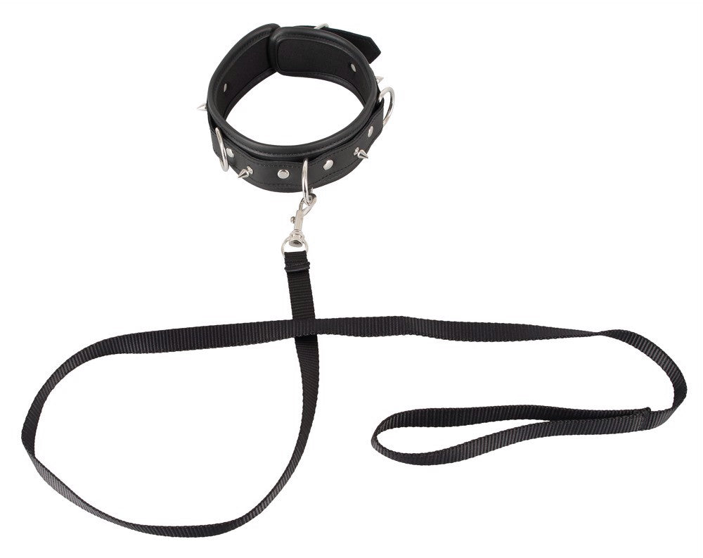 Vegan Fetish Collar and Leash Set Vegan Fetish