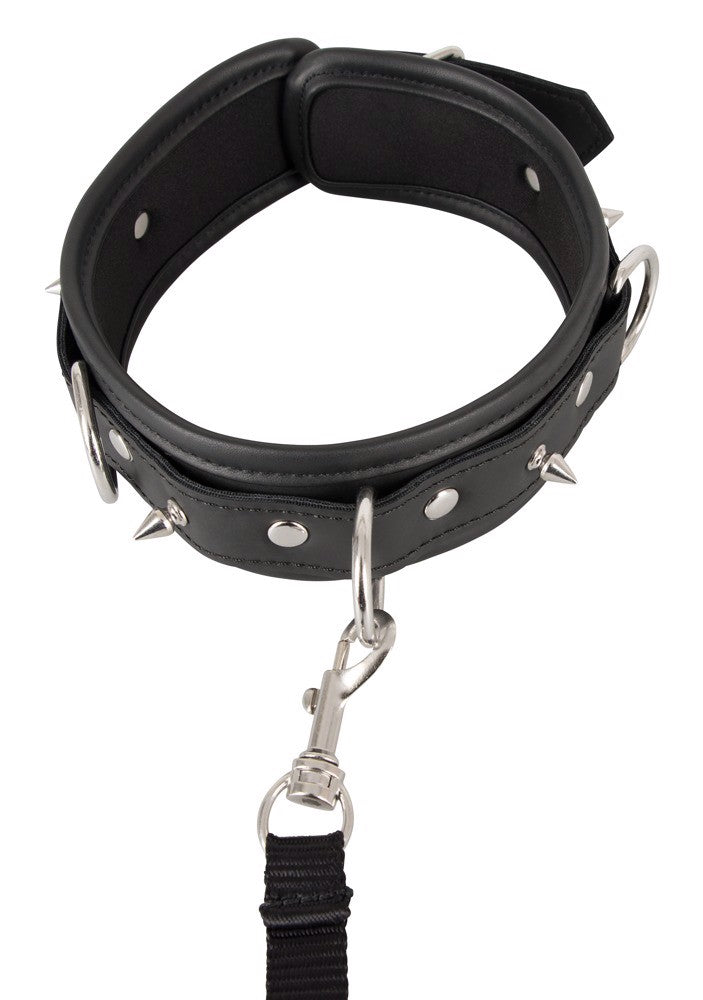 Vegan Fetish Collar and Leash Set Vegan Fetish