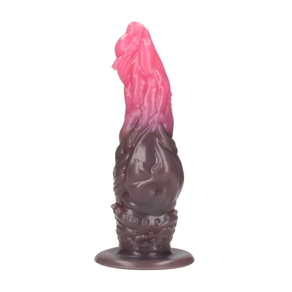 Hellspawn - Silicone Dildo - Red/Black SHOTS