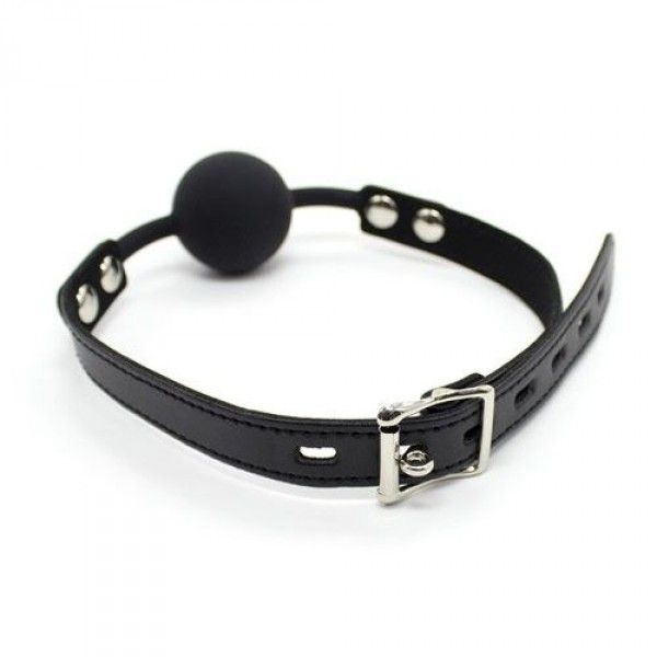 Toyz4lovers Ball Gag with Lock - Black Toyz4lovers