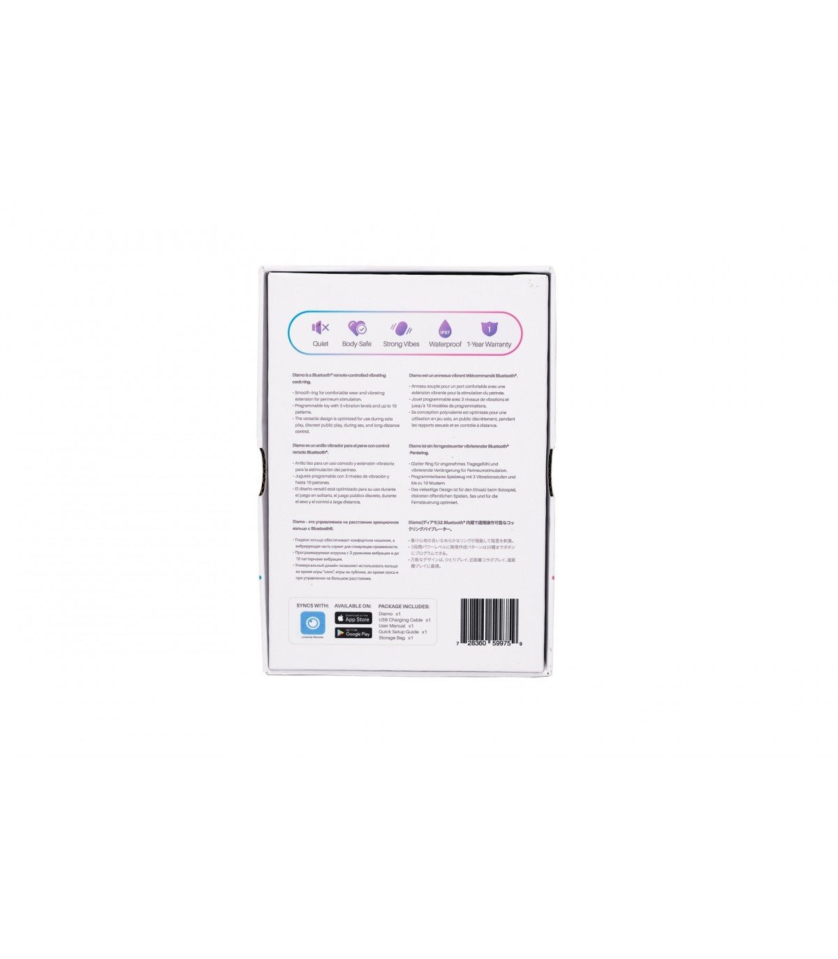 LOVENSE DIAMO VIBRATING RING - Rawr Cave