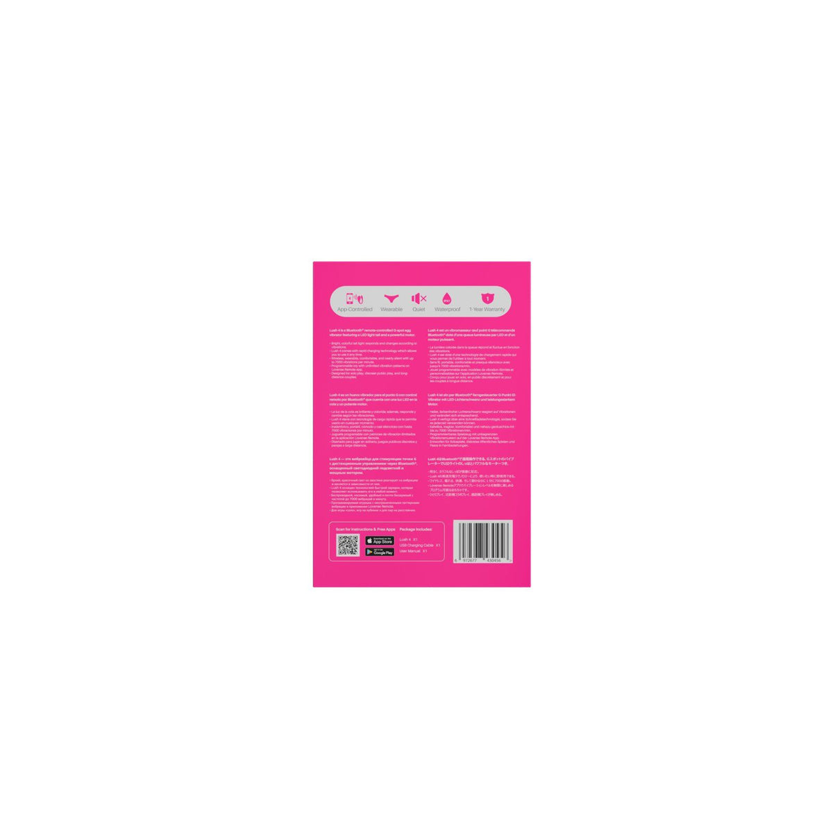 Lovense Lush 4 Vibrating Egg Lovense