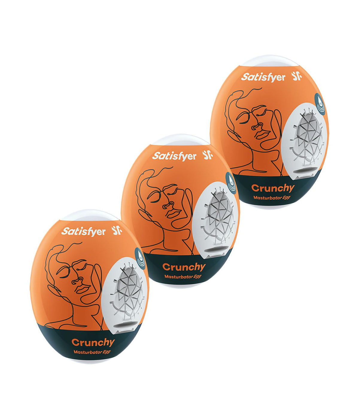 Masturbator Egg Crunchy Satisfyer - Triple A Marketing GmbH