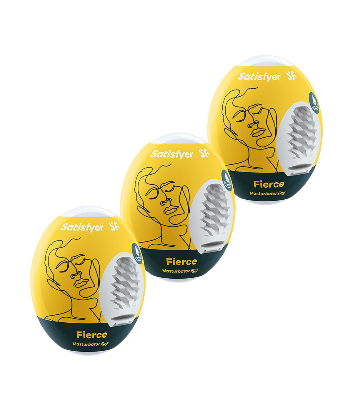 Masturbator Egg Fierce Satisfyer - Triple A Marketing GmbH