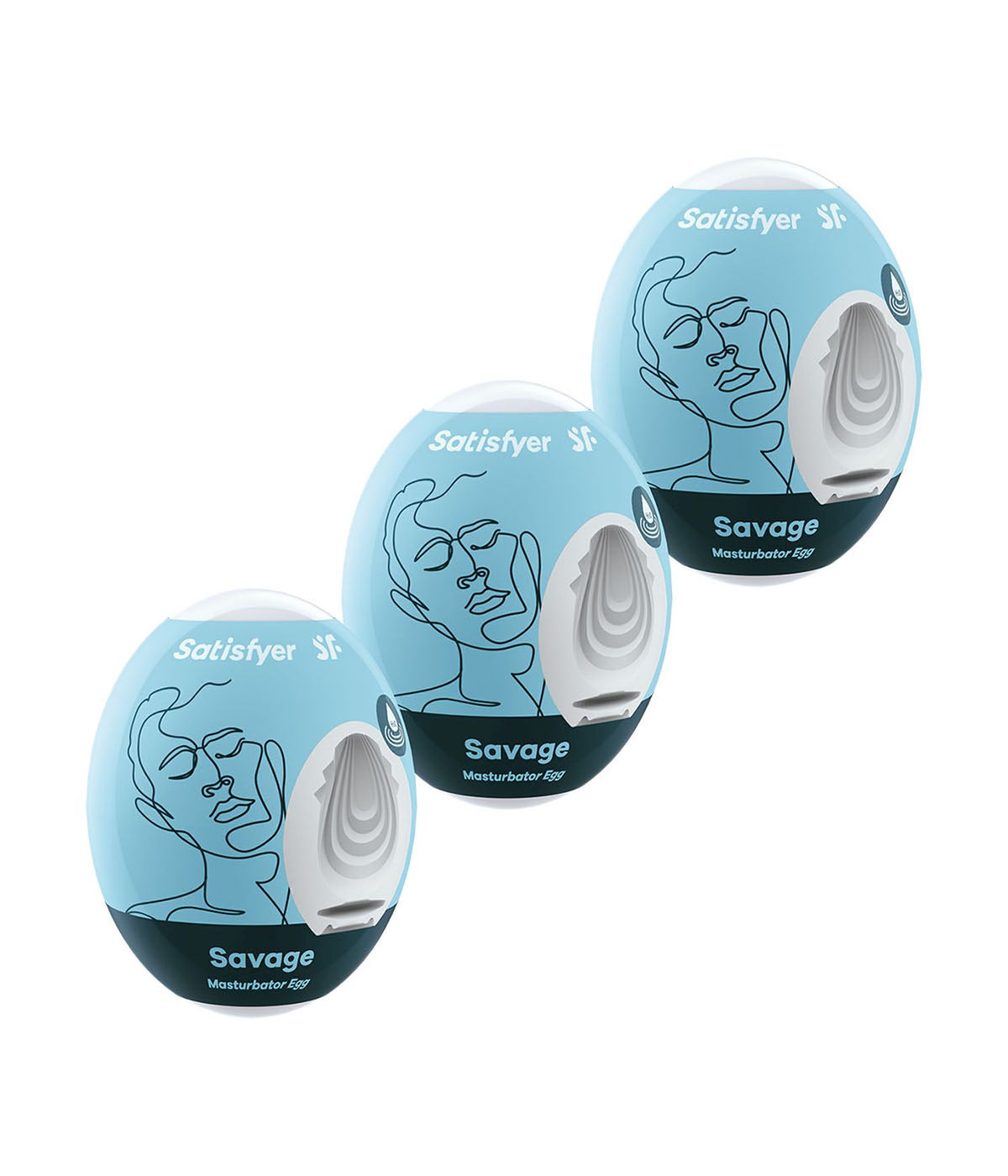 Masturbator Egg Savage Satisfyer - Triple A Marketing GmbH