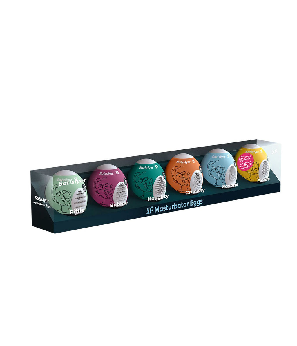 Satisfyer Masturbator Eggs - Set of 6 Satisfyer