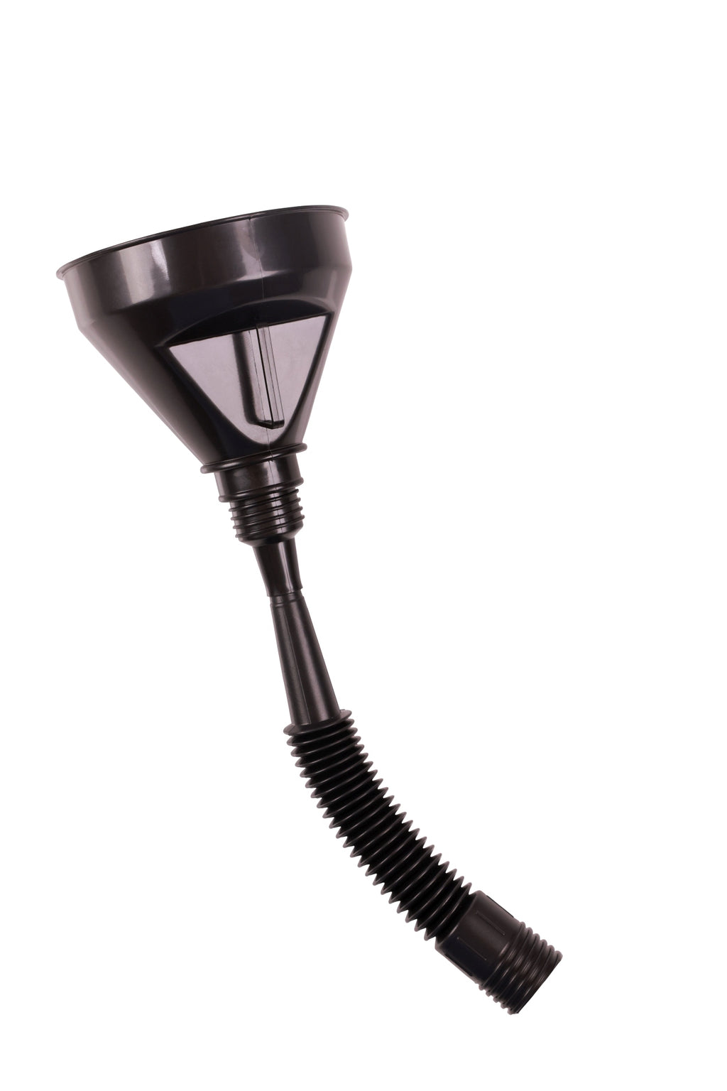 Ouch! Open Mouth Gag Head Harness with Funnel - Black Ouch!