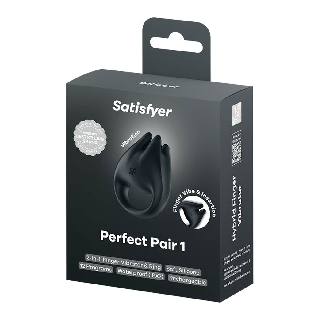 Satisfyer Perfect Pair 1 – Finger Vibrator & Cock Ring Satisfyer