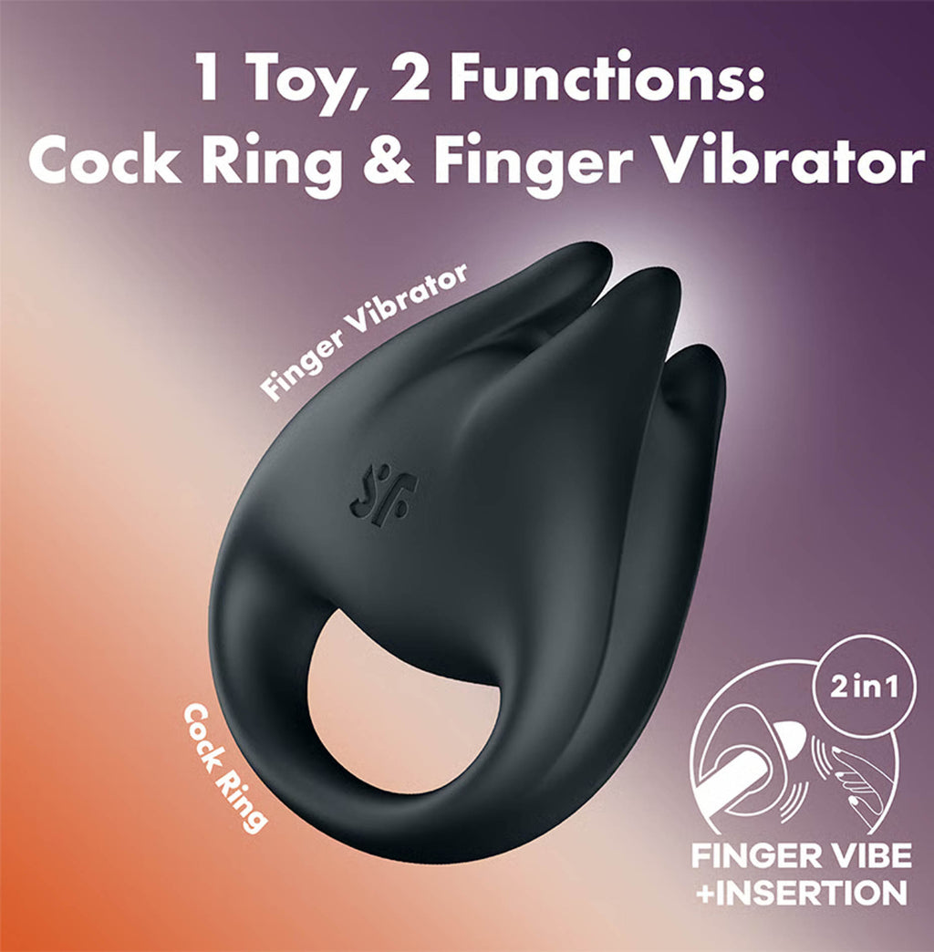 Satisfyer Perfect Pair 1 – Finger Vibrator & Cock Ring Satisfyer