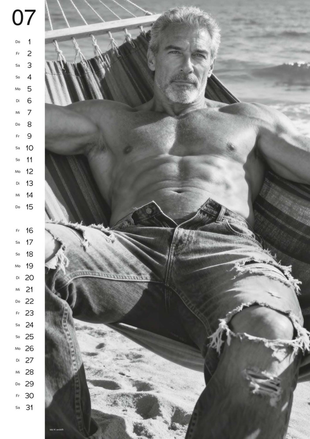 Pin-up Calendar Men 2027 ORION