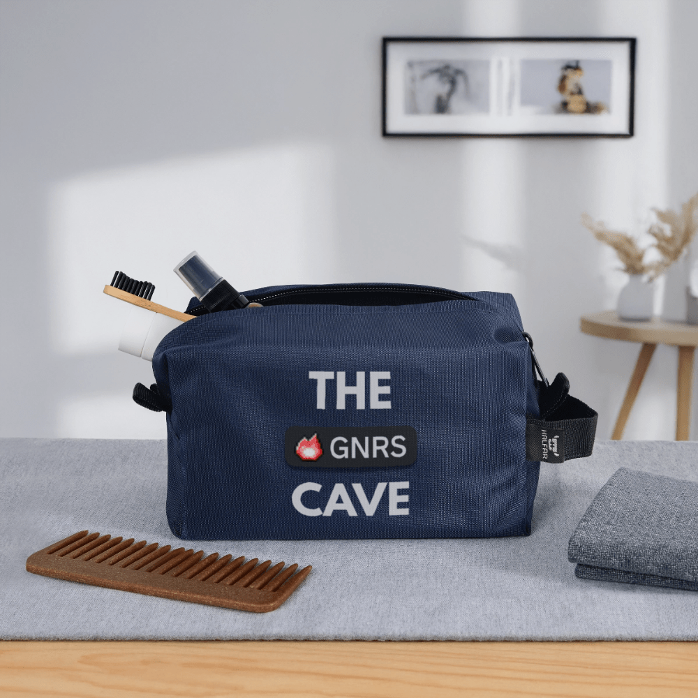 Recycled Zip Bag - Rawr Cave