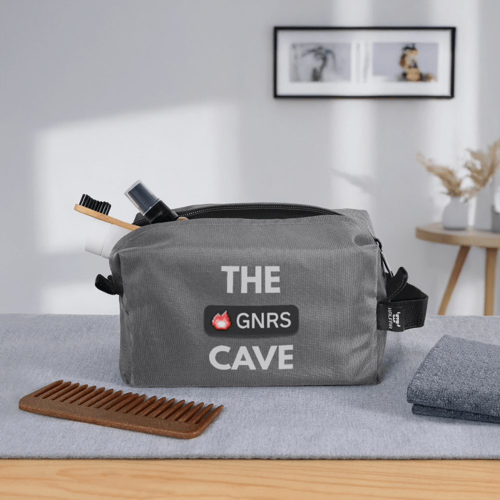 Recycled Zip Bag - Rawr Cave
