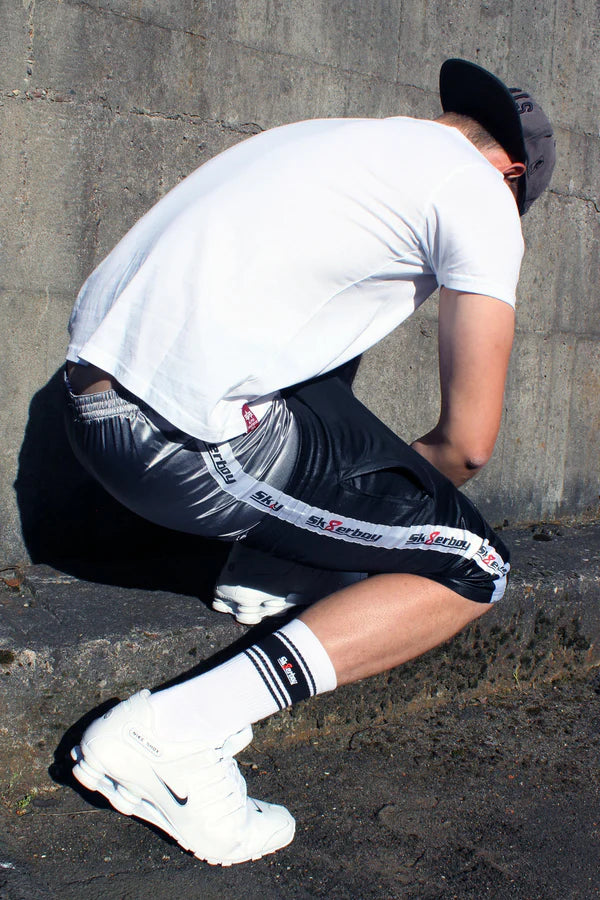 Sk8erboy® Shiny Boxer shorts silver