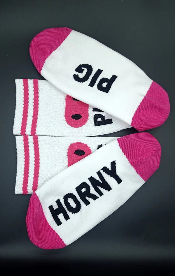 Sk8erboy® HORNY PIG Socks - Rawr Cave