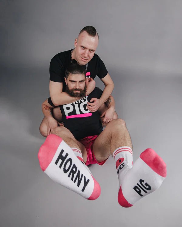 Sk8erboy® HORNY PIG Socks - Rawr Cave