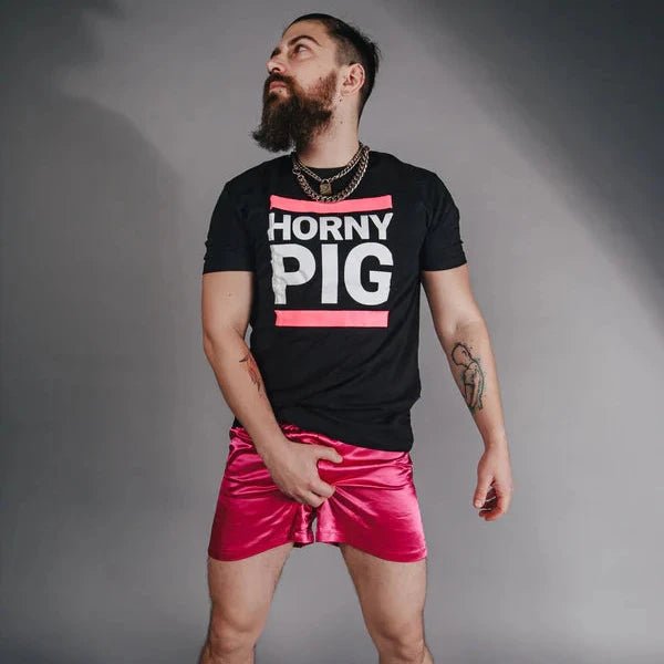 Sk8erboy® Shiny boxer shorts magenta - Rawr Cave